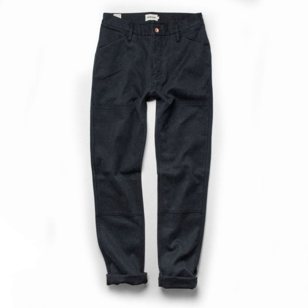 Taylor Stitch Chore Pant Coal Boss Duck Canvas Cargo Utility Workwear Mens Sz 29